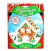 Chalet Gingerbread House Kit (3 Unit Per Order) - Perfect Christmas Gift for the Holidays