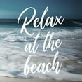 thumbnail image 3 of Villa, Mlli 20x20 Black Modern Framed Museum Art Print Titled - Relax At The Beach, 3 of 5