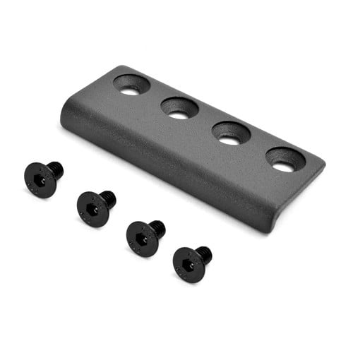 Matte Black Sliding Flat Rail Track Connector Barn Door Hardware