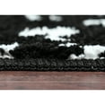 thumbnail image 5 of Garland Rug Denali Polypropylene Black/White Indoor Runner Rug, 2' x 7', 5 of 6