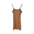thumbnail image 4 of Wdgfv Women's Mini Bodycon Dress 2026 Spring Summer Going Out Short Backless Party Club Dresses Y2k Clothes Khaki S, 4 of 4