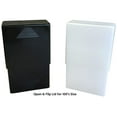 thumbnail image 3 of 12 Pk Asst Color Crush-Proof Plastic 2 Piece Cigarette Case For King & 100s-3203, 3 of 3