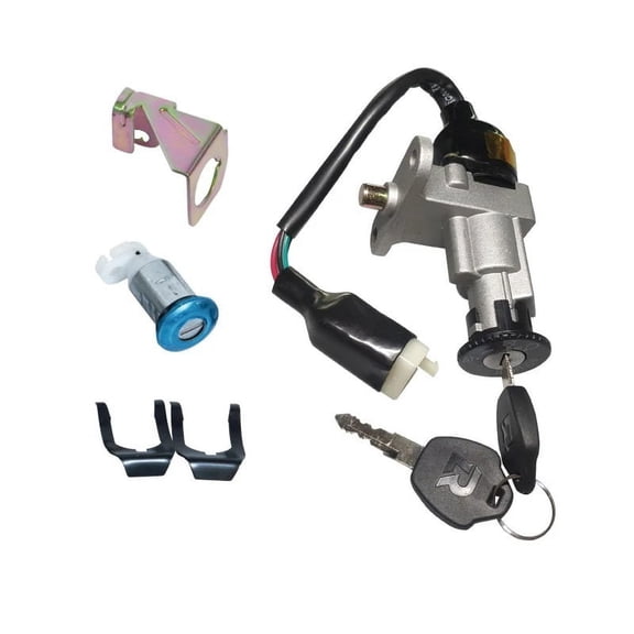 Motorcycle Ignition Key Lock Ignition Switch Assembly for Gas 49cc 50cc 150cc GY6 Chinese Taotao Moped