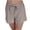 Beige, variant on Jinhomg Summer Shorts for Women Cotton Linen Shorts Workout Lounge Shorts Belted Ruffle Stylish Shorts High Waisted Casual Shorts with Pockets Spring Saving Coffee M
