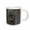 White, variant on 3drose, Africa, Zambia. Close-up of Elephants Eye., 11oz Two-tone Black Mug
