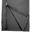 thumbnail image 6 of Flame Resistant Hi Vis Reflective Coverall with Leg Zipper (Small, Dark Gray), 6 of 7