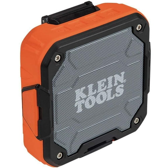 Klein Tools Bluetooth Speaker with Magnetic Strap, Orange/Black, AEPJS2