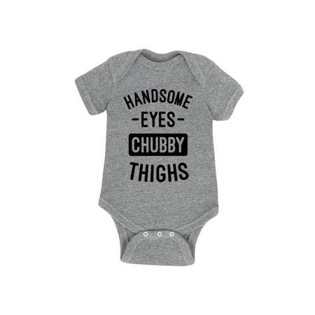 

Instant Message - Handsome Eyes Chubby Thighs - Infant Baby One Piece
