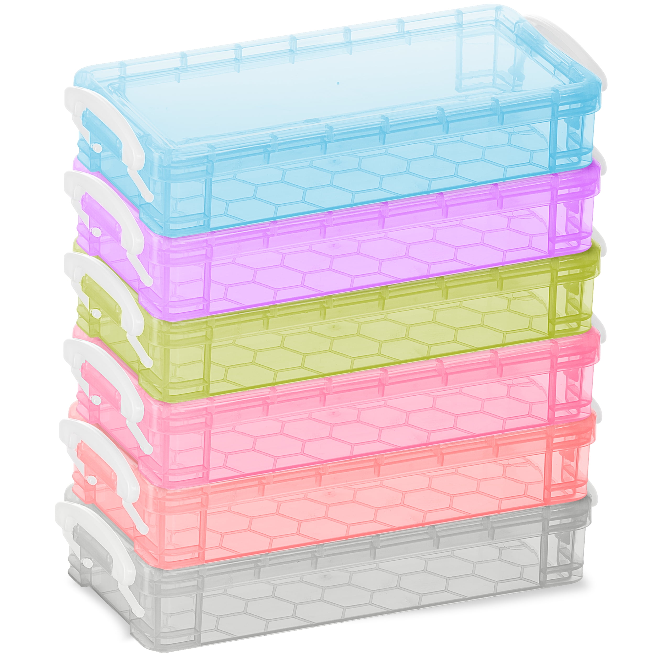 -315x170x145mm Storage Case Organizer Purple Plastic Huge Box -315x170x145mm Storage Case Organizer Purple Plastic Huge Box