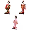 thumbnail image 1 of "Kimono Japonés Geisha Doll Girls Estatua para La Decoración Del Hogar de Escritorio, 1 of 9