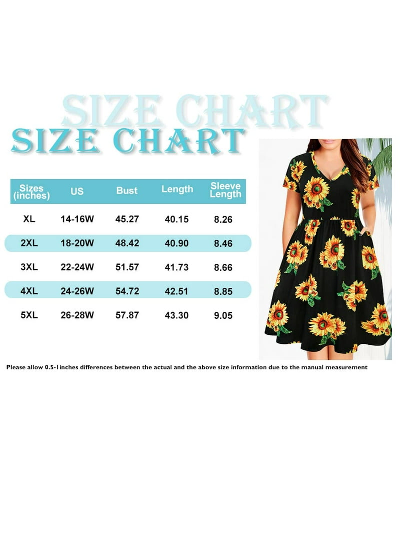 knee length dresses for ladies All-Over Print Women's V-neck Dress With Waistband(Plus Size)  ARTEKAG