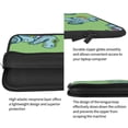thumbnail image 4 of Pofeuu Motorcycle Riding Dinosaur Print Laptop Carrying Case,13-15-Inch Laptop and Tablet, Sleek Design, Durable and Water-Repellent Fabric, Business Casual or School-, 4 of 8