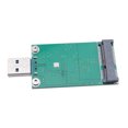 thumbnail image 2 of Msata Usb3 MSATA SSD a USB3.0 adaptador convertidor computadora Mini PCI-E tarjeta de conversión, 2 of 7