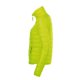 thumbnail image 3 of SOLS - Chaqueta acolchada modelo Ride repelente al agua para mujer (Verde neón) SOLS UTPC2155_neongreen, 3 of 3