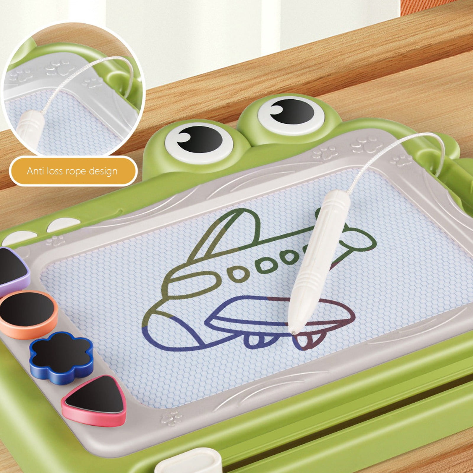 Magnetic Drawing Board,Large Doodle Board Toddler Toys for Girls Boys 3 4 5 6 7 Year Old Kids Gift Etch A Colorful Sketch Magnet Erasable Pad
