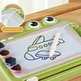 thumbnail image 6 of Drawing Board For Toddlers, Magnetic Handwriting Board, DIY Graffiti Magnetic Exercise Drawing Pad With Sliding Eraser, Colorful Erasable Doodle Board For Kids Boys And Girls, ABS Material Safe, 6 of 9