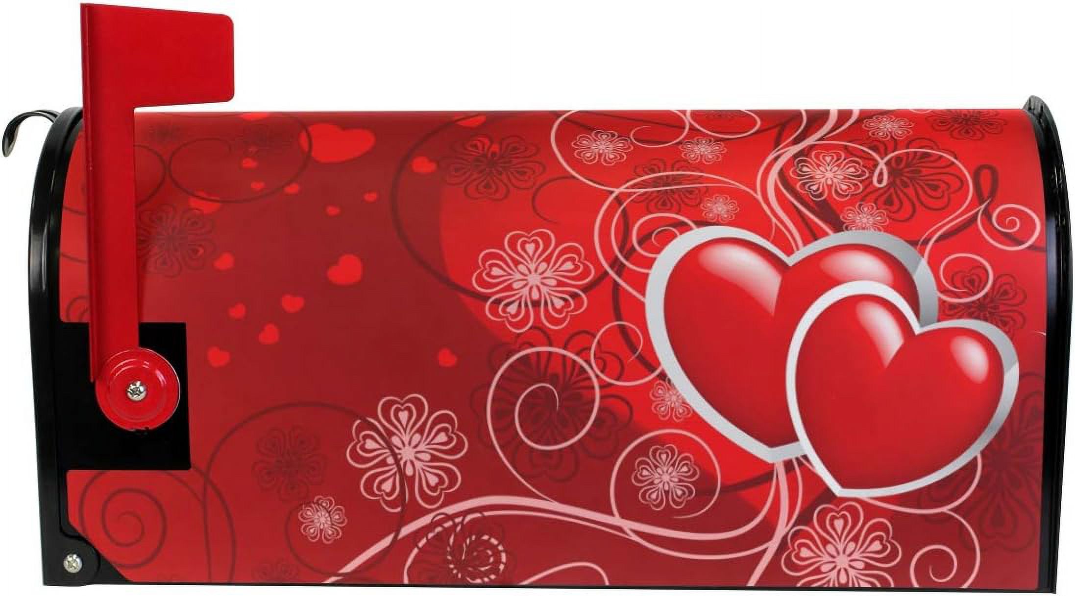 Valentines Day Magnetic Mailbox Cover Oversized-25.5" x20.8"