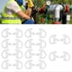 thumbnail image 4 of Two Way Radio Ear Mold Replacement Eco Friendly Silicone Walkie Talkie Earmold for Two Way Radio Accessories S 10 Pair, 4 of 5