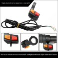 thumbnail image 3 of Interruptor y baja , interruptor de control accionado por un motor dual, apto para scooter, 3 of 9