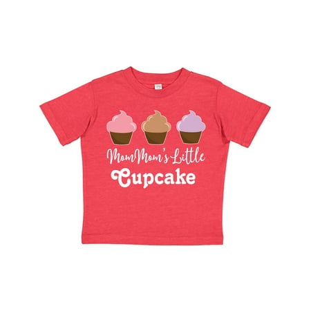 

Inktastic MomMom Little Cupcake Grandchild Girls Gift Toddler Toddler Girl T-Shirt