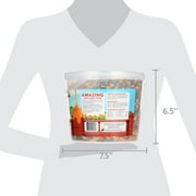 Pecking Order Dessert Bucket with Mealworm bits, 5 lb. for Poultry with Easy-to-Carry Handle