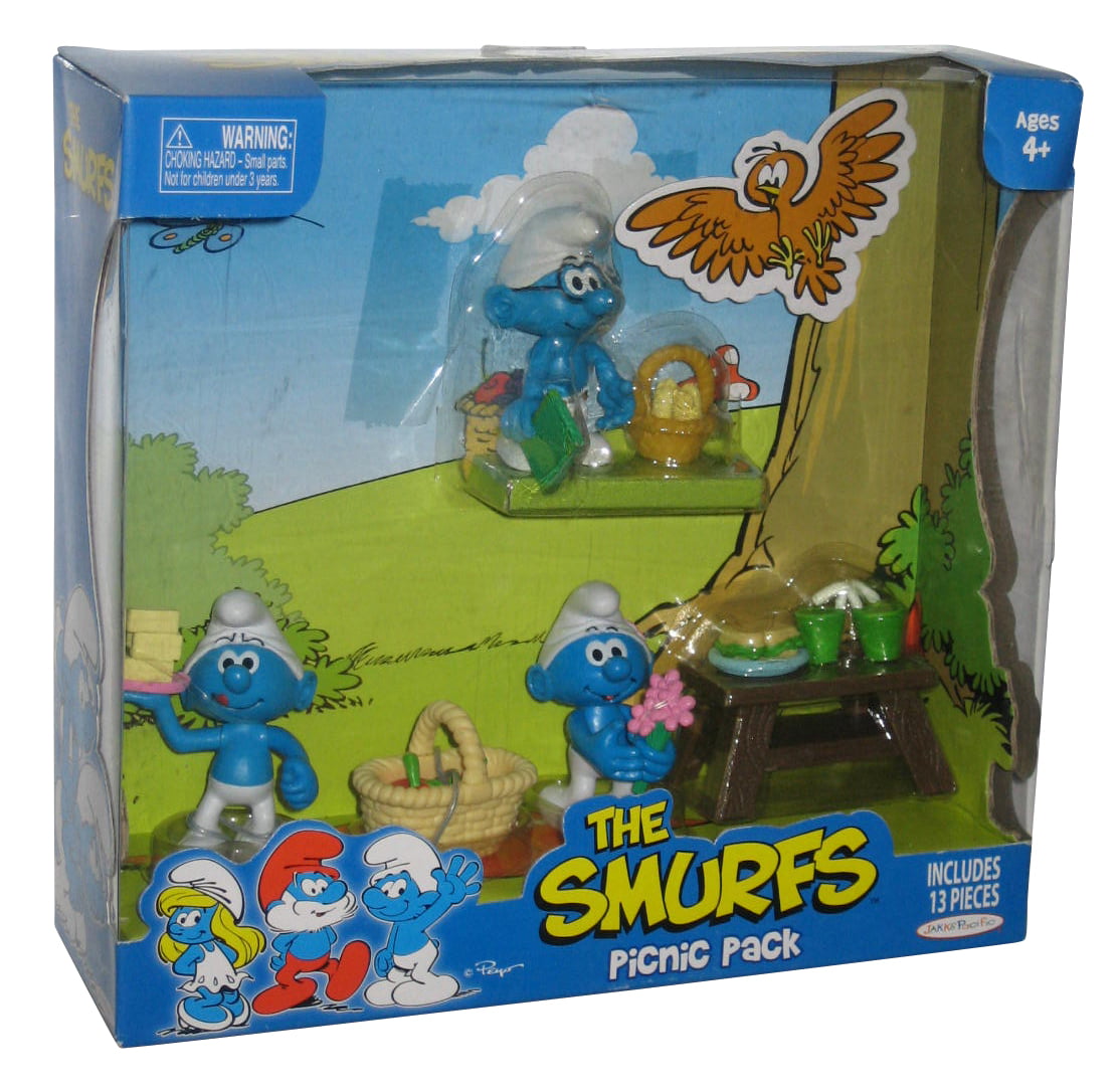 + The Smurfs ** + 3 PCS KIDS UTENSILS *** New and Boxed + Smurf 