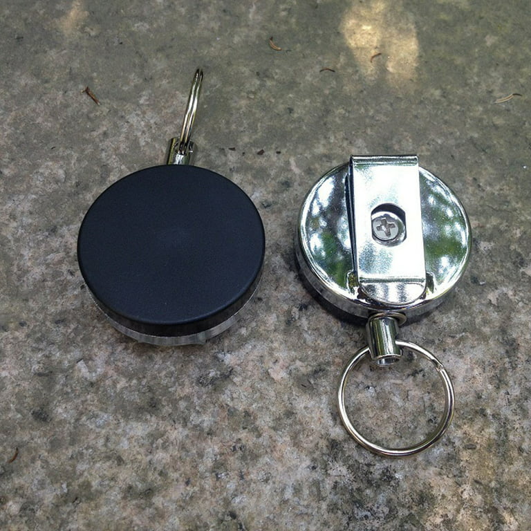 6 Pack Metal Carabiner Clip Keychain Keyring Key Ring Chain Holder