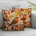 thumbnail image 3 of PHYHOO Fall Pillow Covers Cardinal Bird Throw Pillowcase Thanksgiving Holiday Home Decor Sofa Bedroom Cushion Case Outdoor Indoor Decorations, 3 of 5