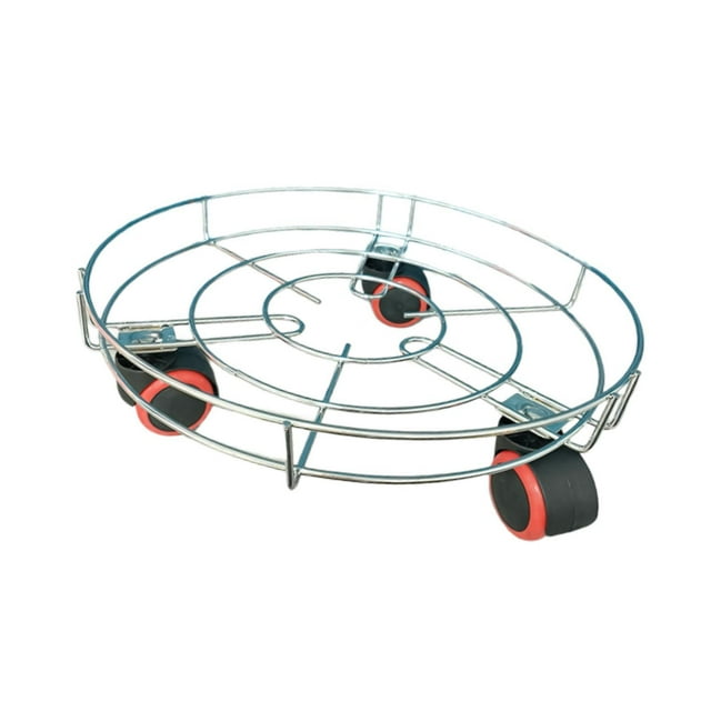 Almencla Chariot de Jardinière pour Plante avec Roulettes pour Pot de Fleurs Intérieur Extérieur