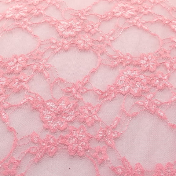 Stretch Lace 58 Inch Wide Fabric by The Yard (F.E.)