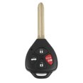 thumbnail image 2 of Coche remoto para remoto negro 4 botones entrada sin llave para coche llave de Control remoto compatible con Toyota Corolla GQ4-29T 89070-02270 Unbranded QC31499, 2 of 8