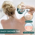thumbnail image 2 of Esponja de ducha de malla grande para baño, bola de ducha para gel de baño, exfoliante corporal suave para una piel sedosa, limpieza completa, espuma, paquete de 4 - Accesorios de baño de belleza, 2 of 8