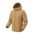 thumbnail image 3 of Chaquetas de senderismo de otoño para hombre, chaquetas polares de camuflaje, ropa táctica, cortavientos de camuflaje para hombre 2024, 3 of 5