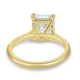 thumbnail image 6 of ESTE ORIGIN 3Ctw Radiant Cut Moissanite Solitaire Ring with Hidden Halo in 18K Yellow Gold for Women, 6 of 8