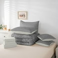 thumbnail image 6 of Feelyou Mandala Damask Twin Bedding Sets 7pcs, Rustic Sheep Skeleton Bedding Comforter Set, 6 of 8