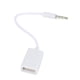 thumbnail image 4 of 2X Enchufe de Audio AUX Macho de 3.5 mm Jack Una USB 2.0 Hembra Convertidor Cable Cable Coche MP3, 4 of 5