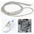 thumbnail image 2 of Dioche Rhinestone Shoelaces Personalized Round Clothing Belt Rope for Sneakers Remaking Clothing Decoration,Jewelry Belt, 2 of 6