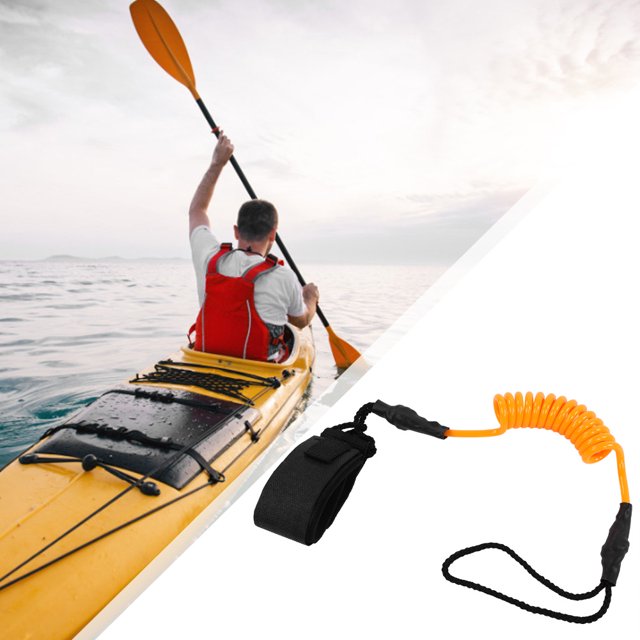 Correa De Surf De Alta Resistencia Con Almohadillas De Esponja Para Su Accesorio De Kayak De Remo De Seguridad