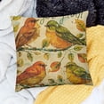 thumbnail image 2 of BANET Throw Pillow Covers Orange Bless His Cushion Pillow Case Home Decor Pillowcase 12x12in, 2 of 5