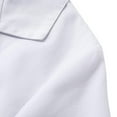 thumbnail image 5 of OOKWE Womens Single Breasted Lab Coat Medical Doctor Blouse Student Scientific Nurse Cosplay Notched Lapel Collar Jacket with Pockets, 5 of 17