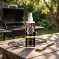 thumbnail image 4 of Barbecue Grill Cleaning Agent Spray, Heavy Oil Stain Remover for Grills, Grates, Baking Pans and Stoves, Dissolves Grease, Burnt Residue and Dirt, Portable Cleaning Solution, 4 of 8