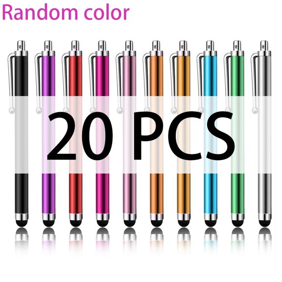 20 Pcs Stylus Pens for Touch Screens, High Precision Capacitive Stylus for Tablets Samsung Galaxy All Touch Screen Devices