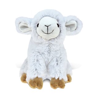 Surakey 9 Soft Toys Cute Sheep as Small Gifts Fluffy Plush Animal Stuffed  Dolls for Birthday Present White 