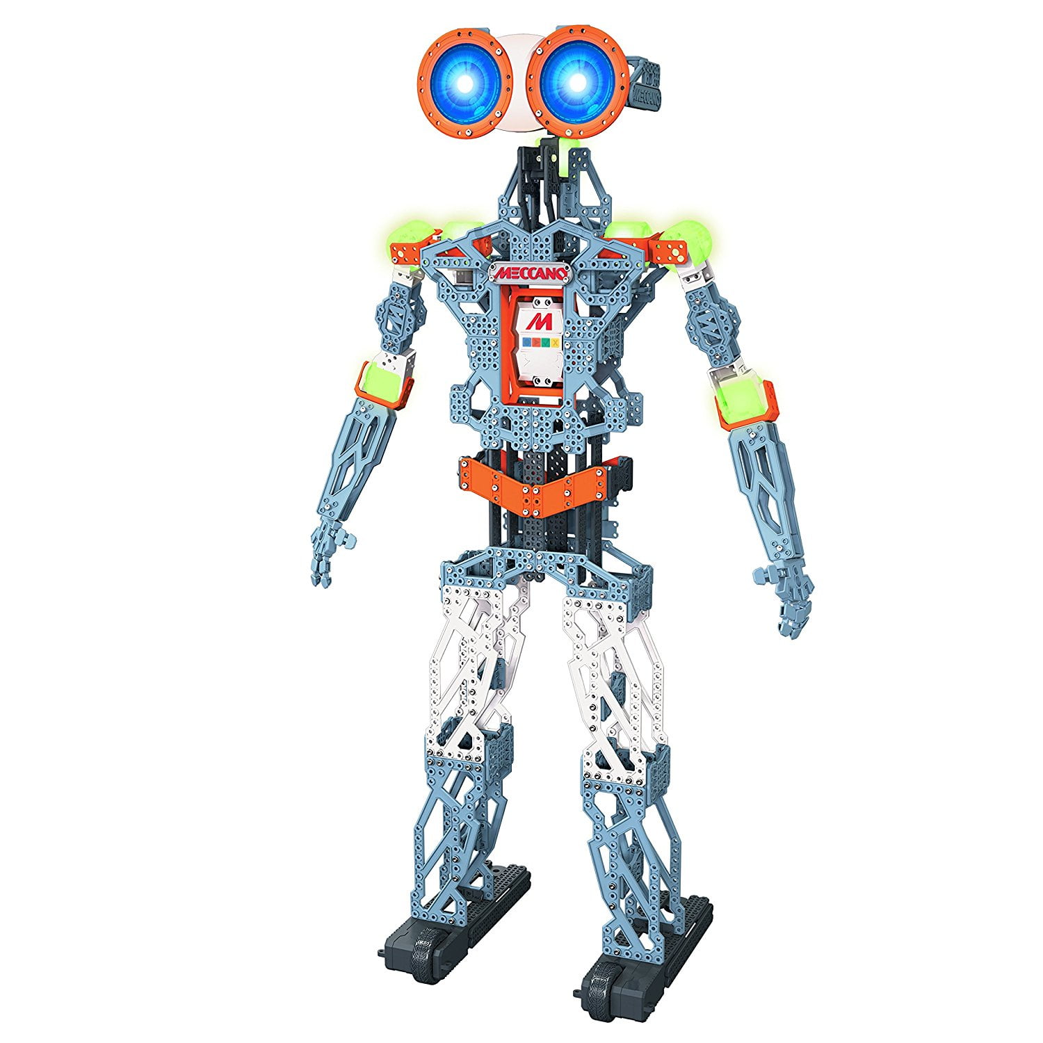 meccano metal robots