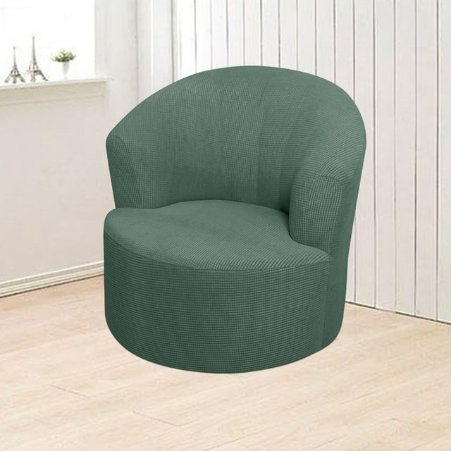 Cqxid Housse de Sofa à Moins de 20 $ Housses Extensibles pour Fauteuil Housses de Fauteuil Rond Club Housse de Canapé Housse de Fauteuil pour Fauteuil Inclinable Housse de Fauteuil Pivotant Moderne Housse de Fauteuils Tonneau
