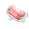 thumbnail image 2 of Motorcycle LED Flashing Lights for Night Riding Safety - Waterproof Navigation Lights for Bikes, Cars, and Custom Modifications, 2 of 8