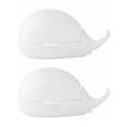 thumbnail image 1 of Miangastore Shoe Cleaning Tools White 2Pcs 12.5x8.2Cm, 1 of 8