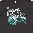 thumbnail image 4 of Inktastic Ovarian Cancer Awareness My Grandma is a Fighter Youth T-Shirt, 4 of 5