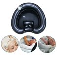 thumbnail image 7 of Soumake Inflatable Hair Washing Basin Portable Shampoo Basin with Wide Neck Opening Heart-shaped Shampoo Bowl for Bedridden Elderly Disabled Injured, 7 of 7