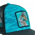 thumbnail image 3 of Mountain Dew 883534 Baja Blast Surfing Trucker Hat, Blue & Black, 3 of 4